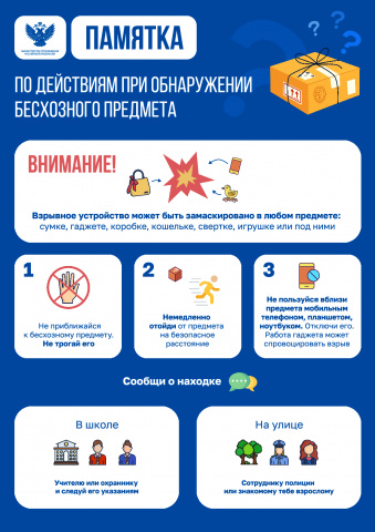 если обнаружил бесхозный предмет - МБОУ Грачевская СОШ